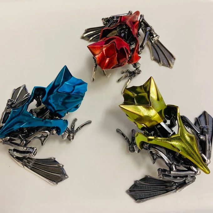 青蛙|日本机械青蛙1秒变形金属蝉，除了买不起以外哪都好