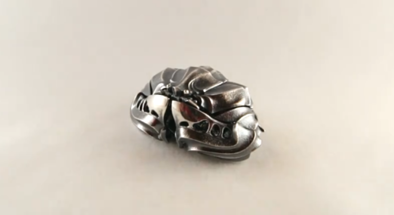 青蛙|日本机械青蛙1秒变形金属蝉，除了买不起以外哪都好