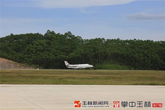 玉林福绵机场进行第二次校验飞行即将迎来行业总验收