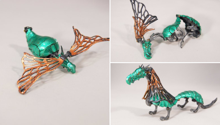 青蛙|日本机械青蛙1秒变形金属蝉，除了买不起以外哪都好