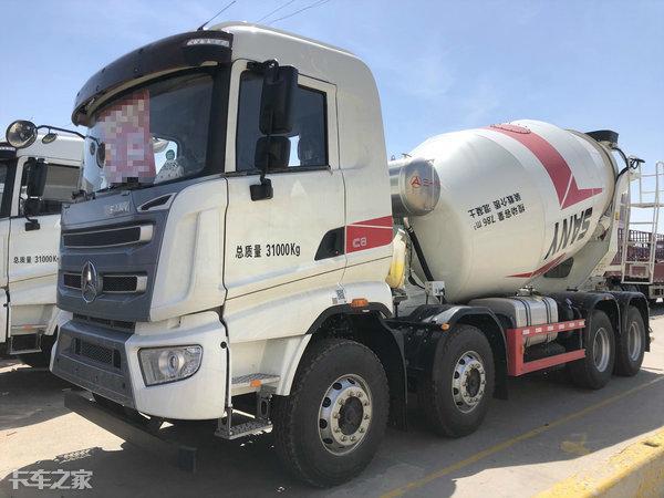 三一c88x4搅拌车搭载日野发动机轻量化设计内外兼修