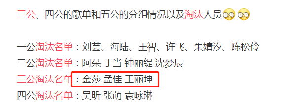 乘风破浪的姐姐|《乘风破浪》三公排名曝光，金莎出现严重失误，张雨绮组垫底无悬念