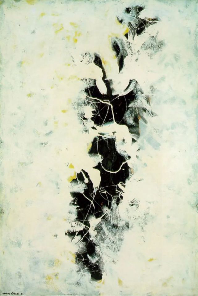 深渊jackson Pollock 每天懂点画 杰克逊 波洛克 点画 深渊 油画 画布