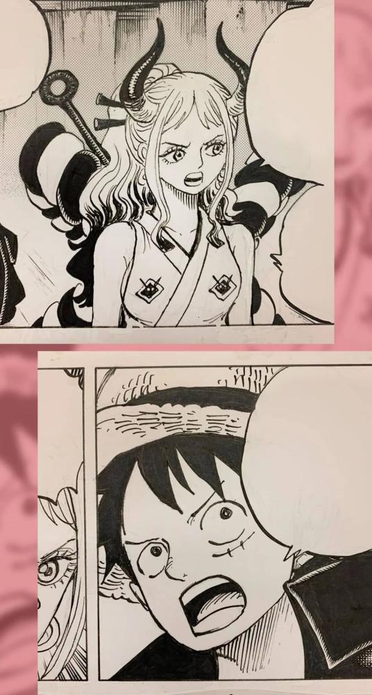 《海贼王》985话尾田老师原稿大公开!