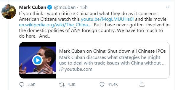 泰德·克鲁兹|美反华政客发疯逼NBA亿万富豪骂中国，对方回得痛快！