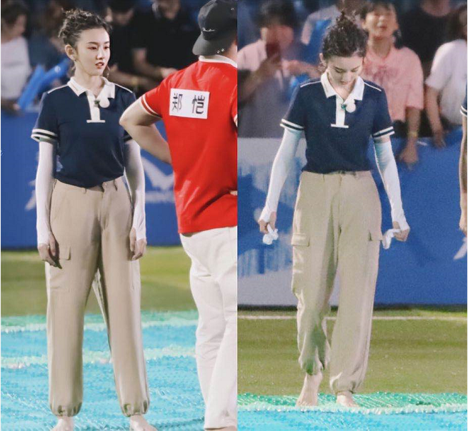 奔跑吧兄弟|《奔跑吧》又一位返场嘉宾，面对指压板一脸淡定，连杨颖都自愧不如