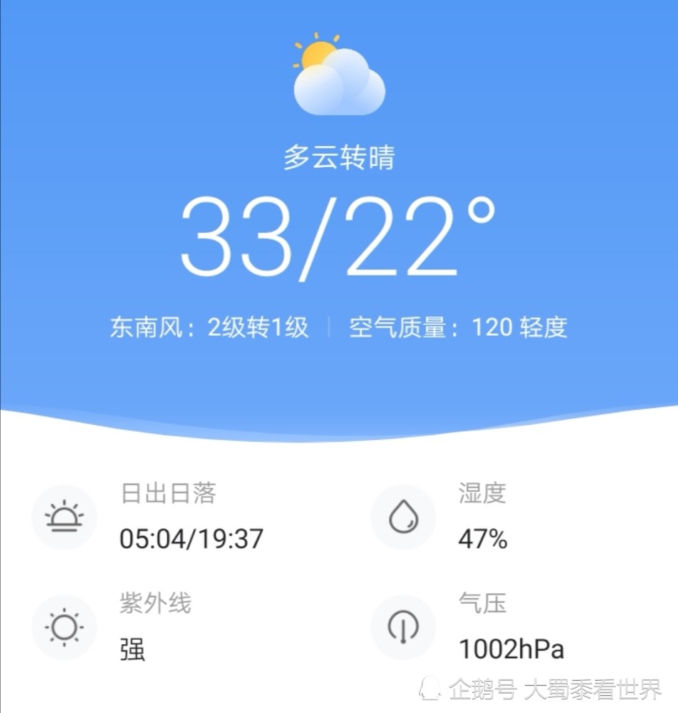 北京 气温回升 高温来了 7月22日启动 最新天气情况 腾讯新闻