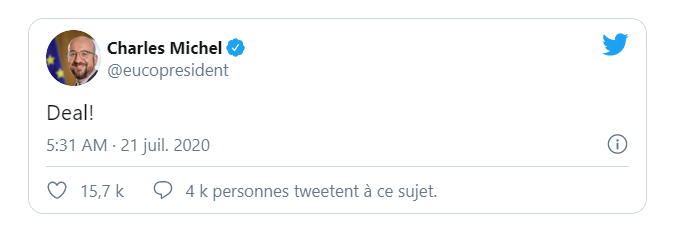 马克龙|今天欧盟分了7500亿，马克龙怒拍桌子威胁走人，荷兰首相遭“围攻”