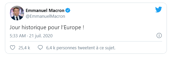 马克龙|今天欧盟分了7500亿，马克龙怒拍桌子威胁走人，荷兰首相遭“围攻”