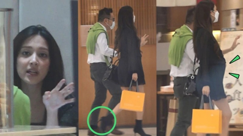 陈凯琳|香港又有艺人确诊，陈凯琳大胆挺6月孕肚逛街，热聊友人不戴口罩