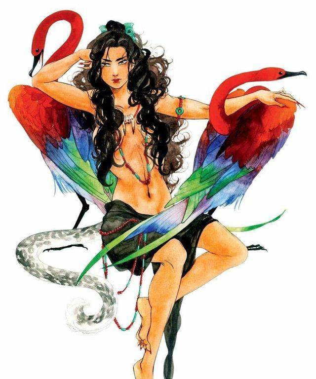 西王母是如何女神化的|王母娘娘|女神|山海经|昆仑山