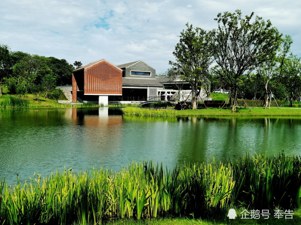 欣赏南京汤山矿坑公园天人合一的和谐景观和矿坑三叠瀑布