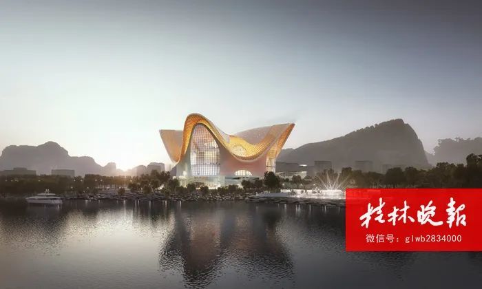 桂林漓江歌剧院今天封顶啦主体结构首次曝光