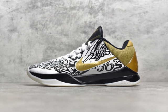nikezkprotrobigstage科比5代黑金鸳鸯球鞋