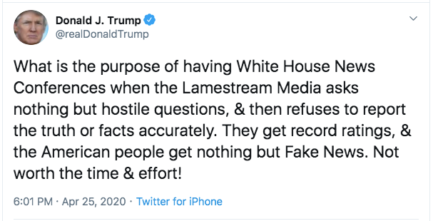 特朗普|特朗普重启新冠记者会画风大变！再提“中国病毒”就能扭转选情吗？