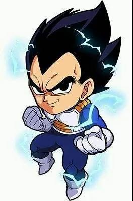 当龙珠角色变成q版悟空红发帅气贝吉塔可爱而他最搞笑