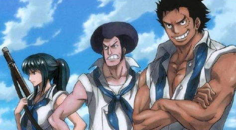 海贼王 海军中将鹤的实力如何 就连明哥都不敢正眼看她 腾讯新闻