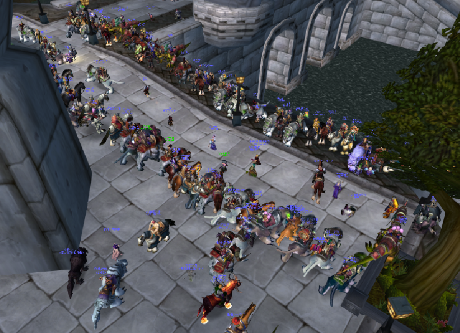 魔兽世界:怀旧服世界buff越来越稀有,列队恭迎"带头大哥"成玩家日常