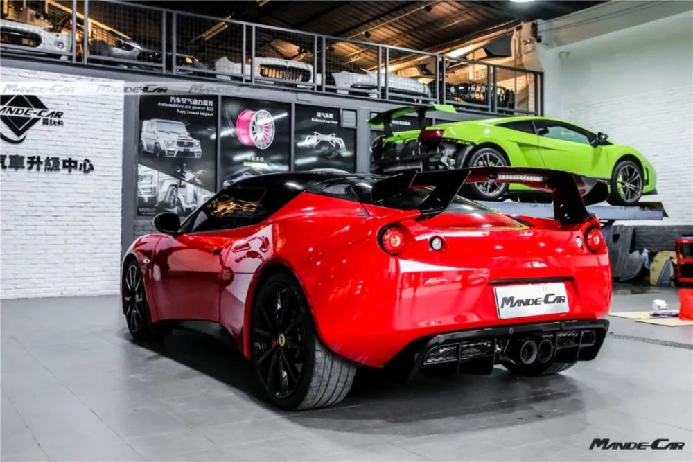 路特斯evora改装res尾段排气