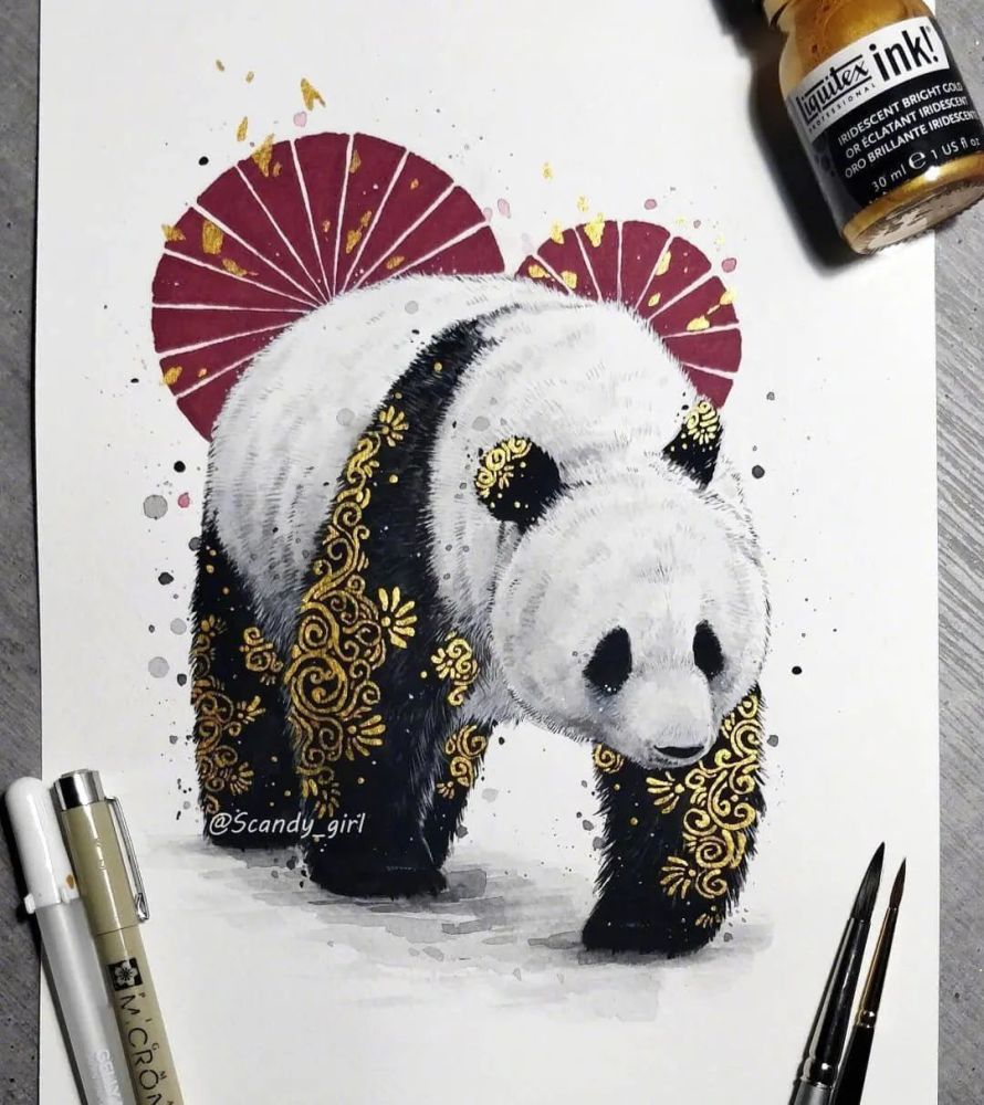 乌克兰艺术家画的动物太棒了