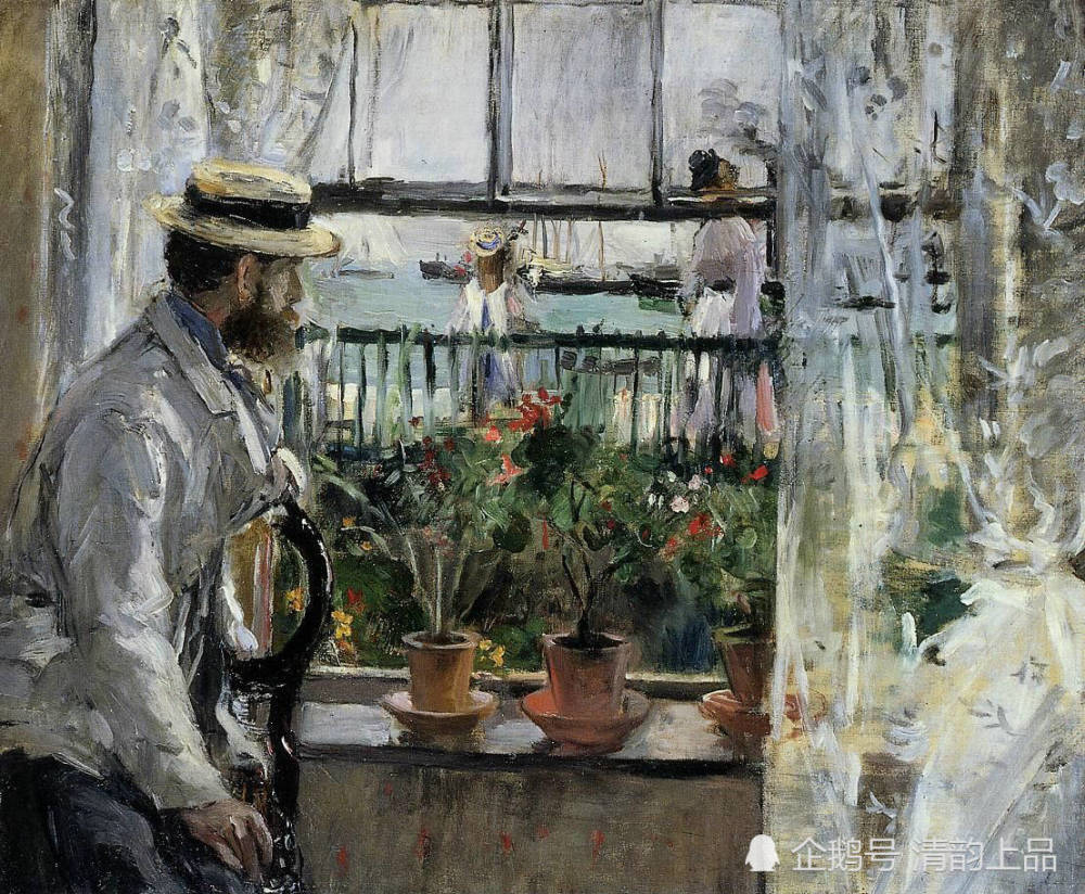 贝尔特·莫里索|雷诺阿称她为“纯洁的天才”，印象派女画家莫里索油画作品欣赏