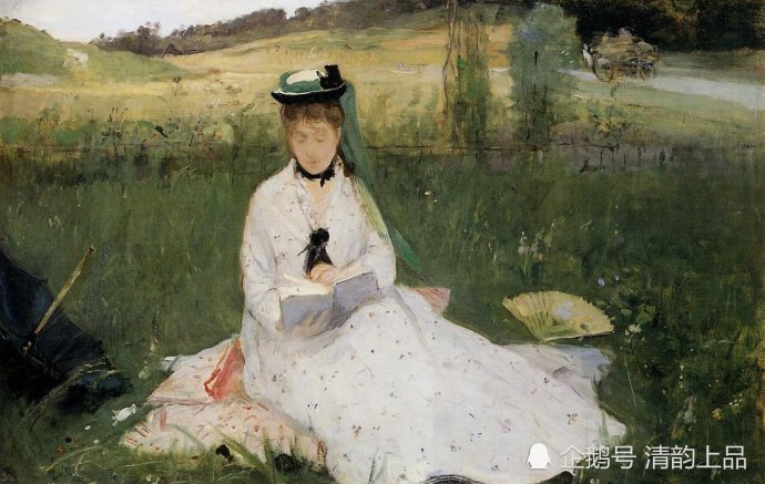 贝尔特·莫里索|雷诺阿称她为“纯洁的天才”，印象派女画家莫里索油画作品欣赏
