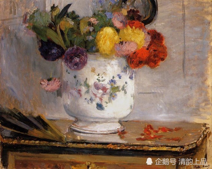 贝尔特·莫里索|雷诺阿称她为“纯洁的天才”，印象派女画家莫里索油画作品欣赏