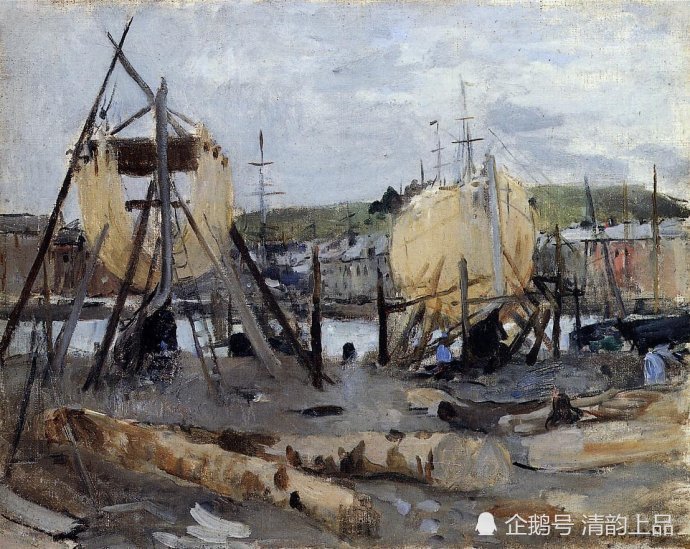 贝尔特·莫里索|雷诺阿称她为“纯洁的天才”，印象派女画家莫里索油画作品欣赏