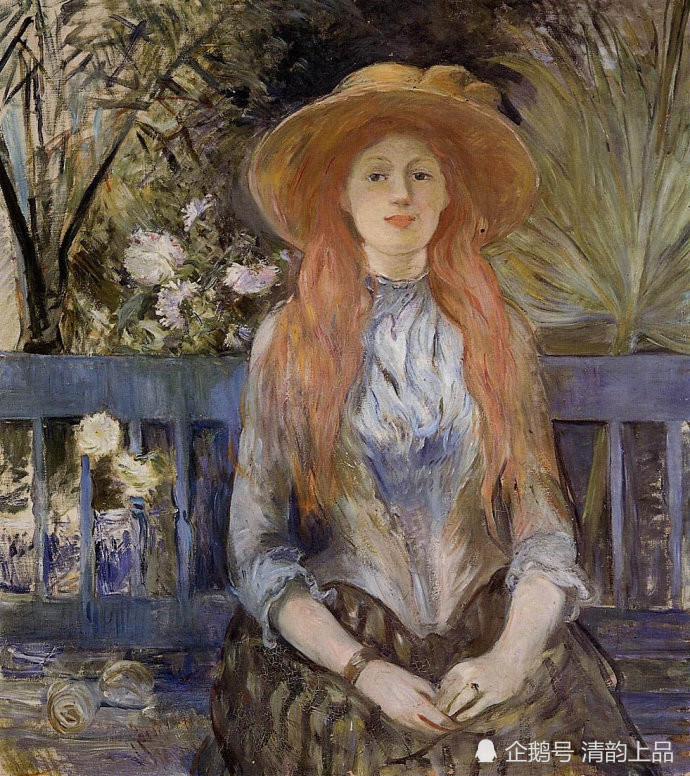 贝尔特·莫里索|雷诺阿称她为“纯洁的天才”，印象派女画家莫里索油画作品欣赏