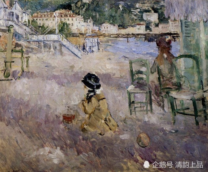 贝尔特·莫里索|雷诺阿称她为“纯洁的天才”，印象派女画家莫里索油画作品欣赏