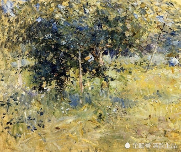 贝尔特·莫里索|雷诺阿称她为“纯洁的天才”，印象派女画家莫里索油画作品欣赏