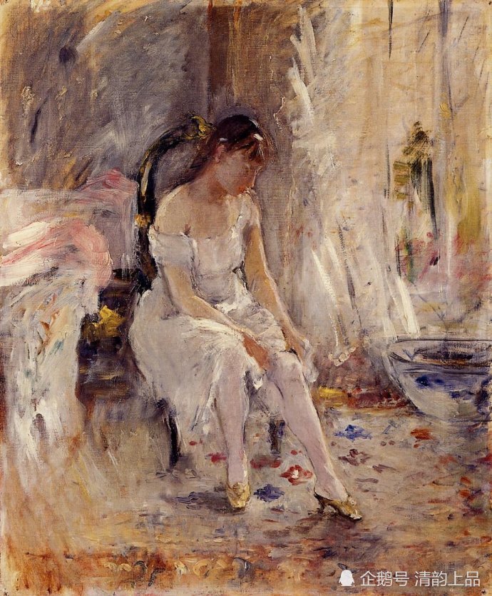 贝尔特·莫里索|雷诺阿称她为“纯洁的天才”，印象派女画家莫里索油画作品欣赏