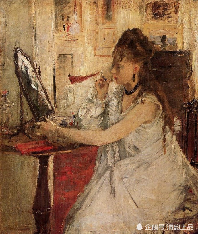 贝尔特·莫里索|雷诺阿称她为“纯洁的天才”，印象派女画家莫里索油画作品欣赏