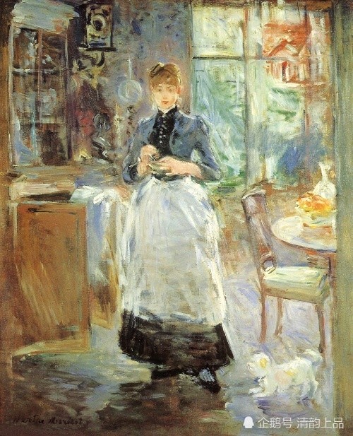 贝尔特·莫里索|雷诺阿称她为“纯洁的天才”，印象派女画家莫里索油画作品欣赏