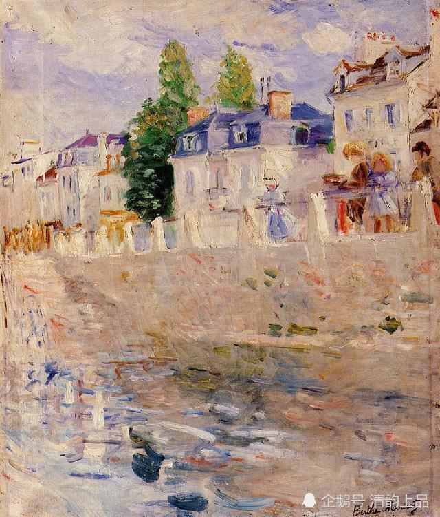 贝尔特·莫里索|雷诺阿称她为“纯洁的天才”，印象派女画家莫里索油画作品欣赏