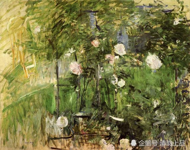 贝尔特·莫里索|雷诺阿称她为“纯洁的天才”，印象派女画家莫里索油画作品欣赏