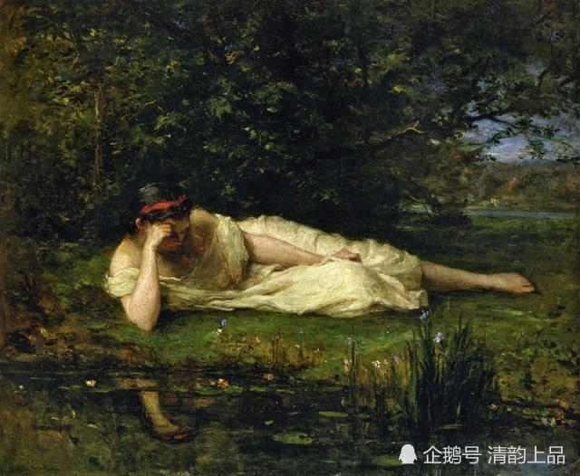 贝尔特·莫里索|雷诺阿称她为“纯洁的天才”，印象派女画家莫里索油画作品欣赏