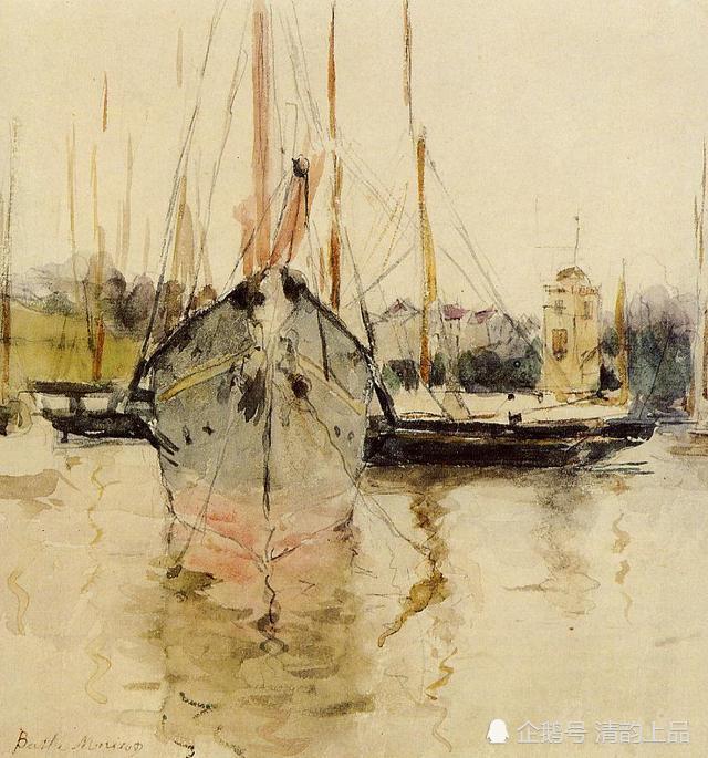 贝尔特·莫里索|雷诺阿称她为“纯洁的天才”，印象派女画家莫里索油画作品欣赏