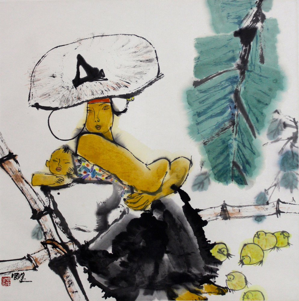 周俊小品画:大美情真的清新典雅