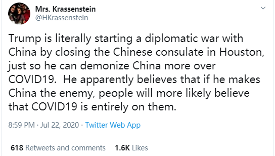 美国_时政|美国强行关闭中国驻休斯敦领馆，美国网友一眼看穿本质