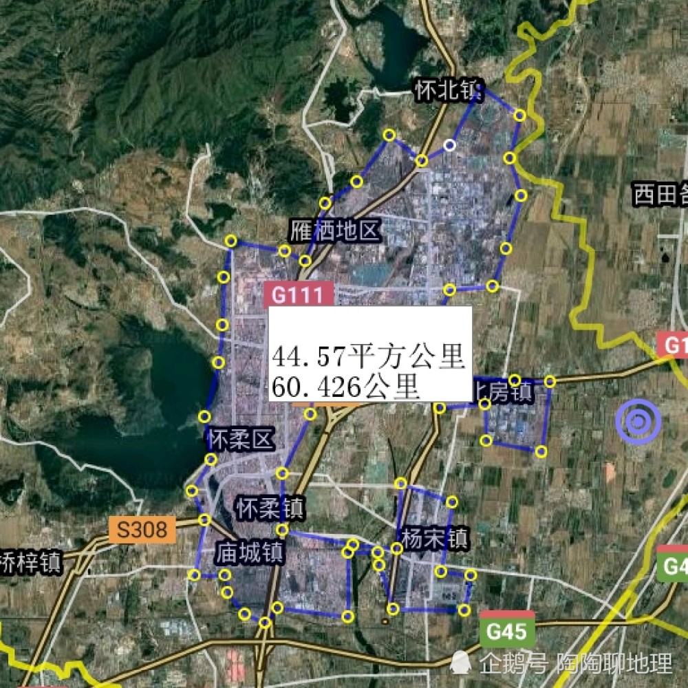北京|北京市16区建成区面积排名，朝阳区最大，延庆区最小，了解一下？