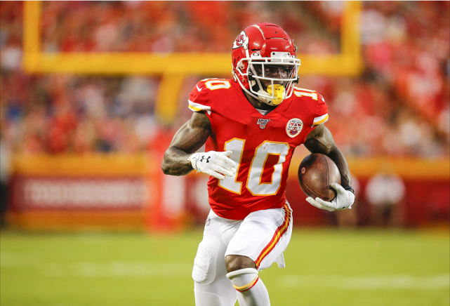 开创nfl王朝超越六冠乔丹?酋长明星外接希尔豪言球队未来将夺7冠