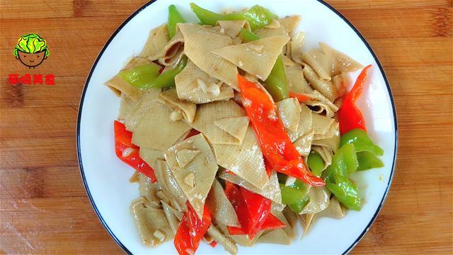 豆腐皮這樣做太好吃了做法簡單麻辣爽口一大盤都不夠吃解饞