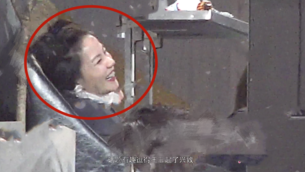 王菲|王菲深夜带李嫣外出美发，扎小揪揪呆萌可爱，罕有出现大笑场面