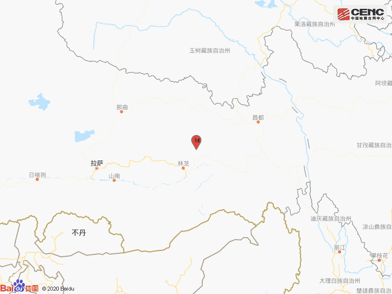 西藏林芝|西藏林芝市波密县发生3.9级地震