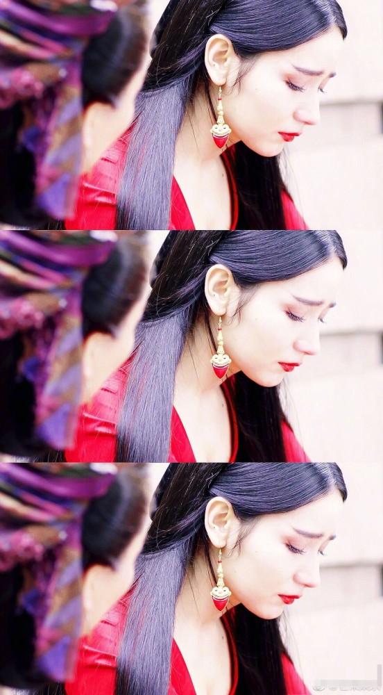 迪丽热巴|代斯新剧要播出，剧中的她妩媚动人，特别是紫衣的她不输迪丽热巴