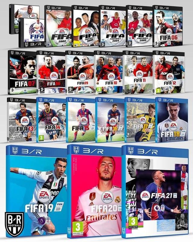 梅罗时代结束了fifa21封面人物公布21岁的姆巴佩真的是新贝利