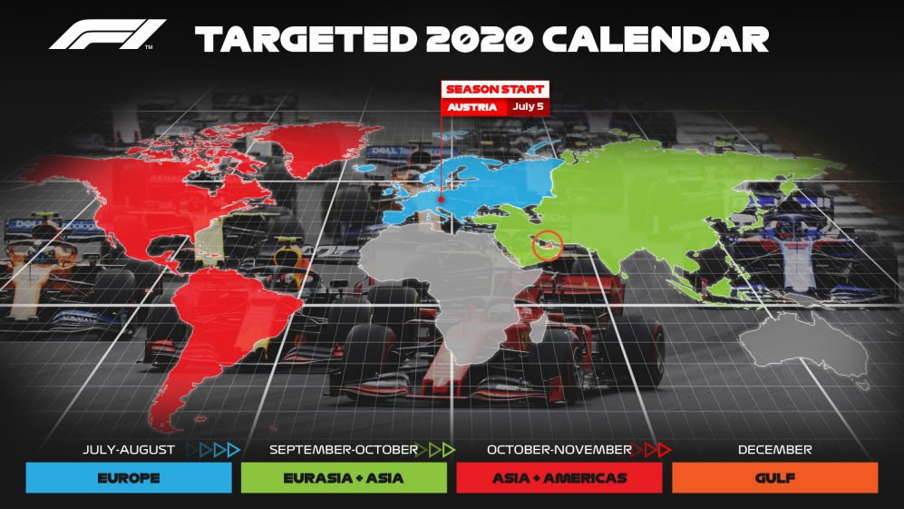 2020f1西班牙站正赛排名_2020年F1西班牙大奖赛:最具挑战的加泰罗尼亚赛道