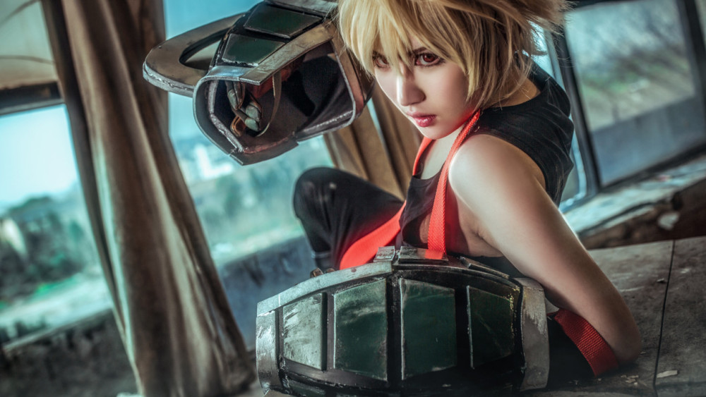 我的英雄学院爆豪胜己cosplay