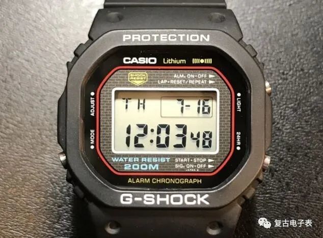 Casio G Shock 56系列前身之 Dw5000 腾讯新闻